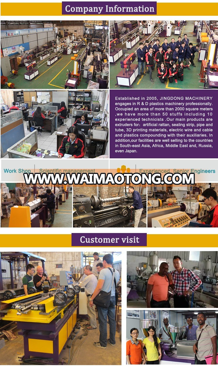 High Quality Artificial Plastic PP PE Rattan plastic product manufacturing machinery