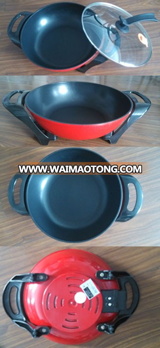 32cm hot selling Ingot electric pot electric hot pot