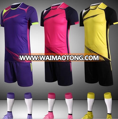 Cheap Sublimation Customized Kids Youth Adults Wholesale blank Soccer Jersey reversible football jersey