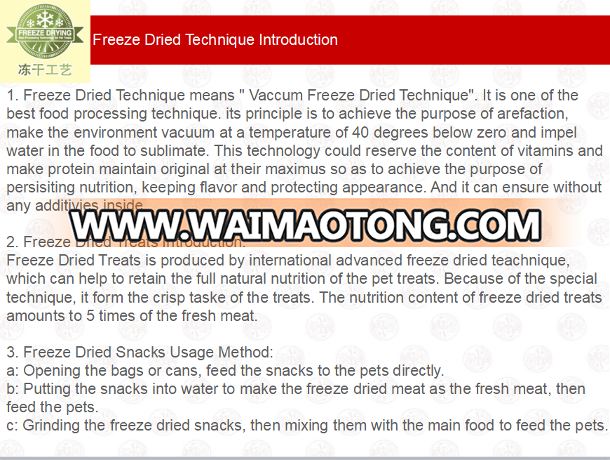 Pure FD Chicken Freeze Dried Pet Food