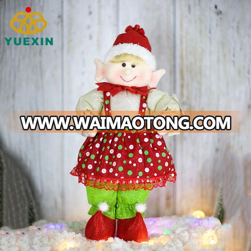 Hot Sale Christmas Elf with Stylish Design Decoration for Kids