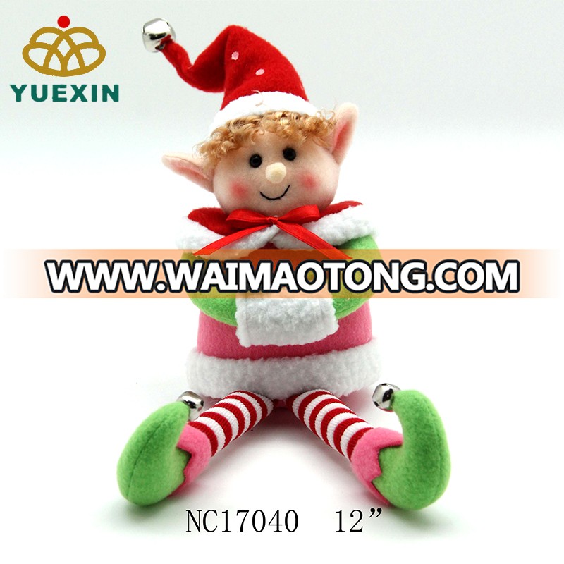 Hot Sale Christmas Elf with Stylish Design Decoration for Kids