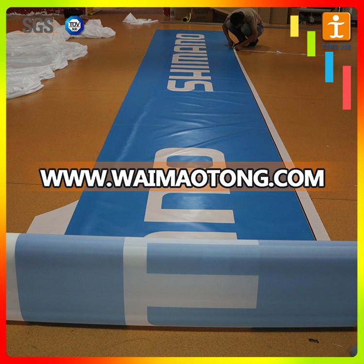 Mesh pvc hang banners, fence scrim vinyl banner,building wraps advertising mesh banner