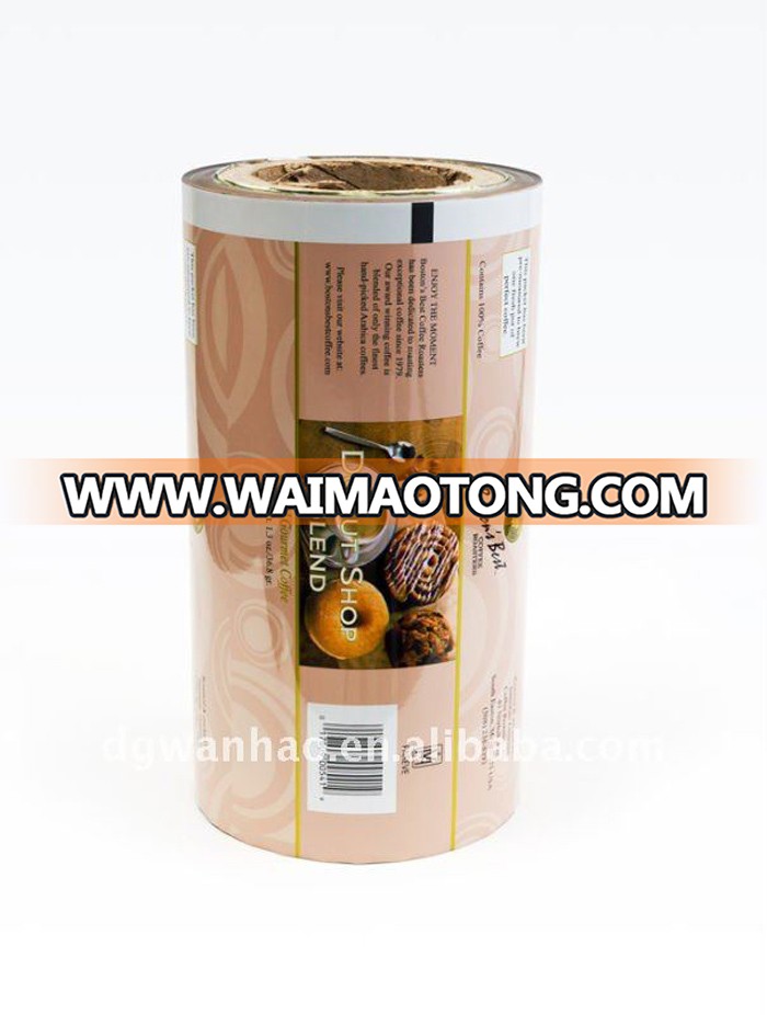 laminated 9 color printed automatic packaging roll film