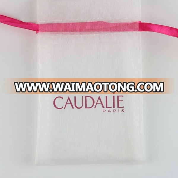 Factory Price perso<em></em>nalized organza gift bag, printed logo organza bags