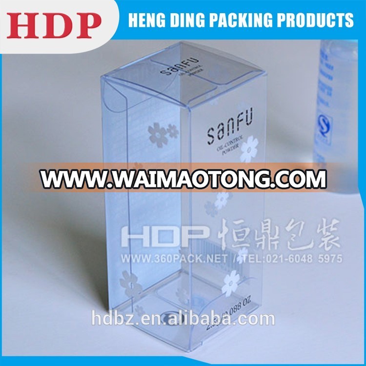 hot sale high quality cosmetic clear plastic box