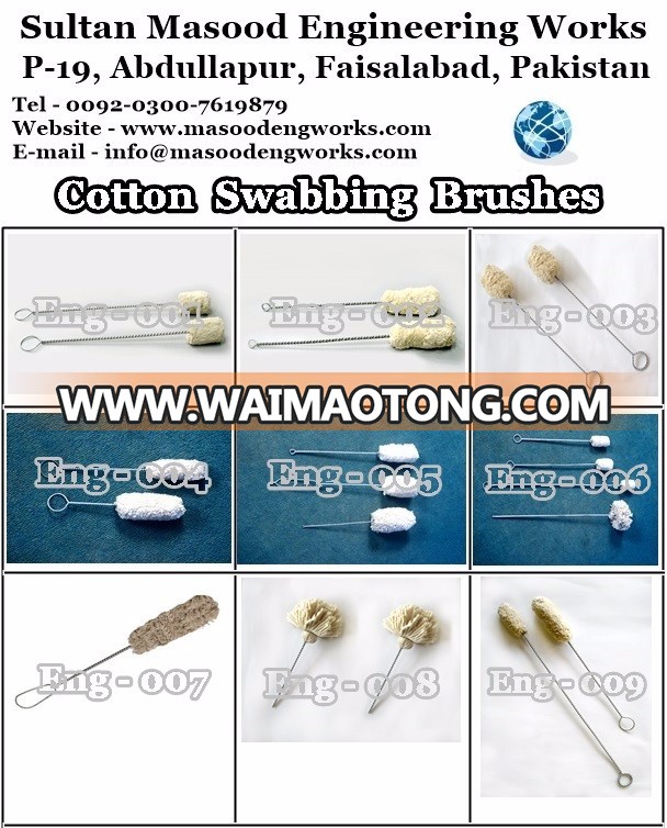 Cotton Swabbing Brush Manufacturing Company - Twisted Wire Swabs