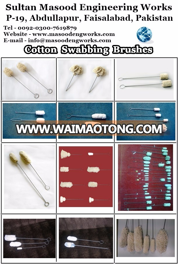 Cotton Swabbing Brush Manufacturing Company - Twisted Wire Swabs