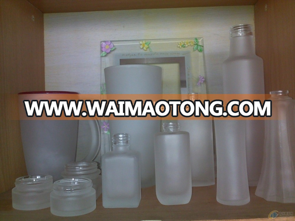 Glass frosting powder for flat glass, window, wine bottle, doors