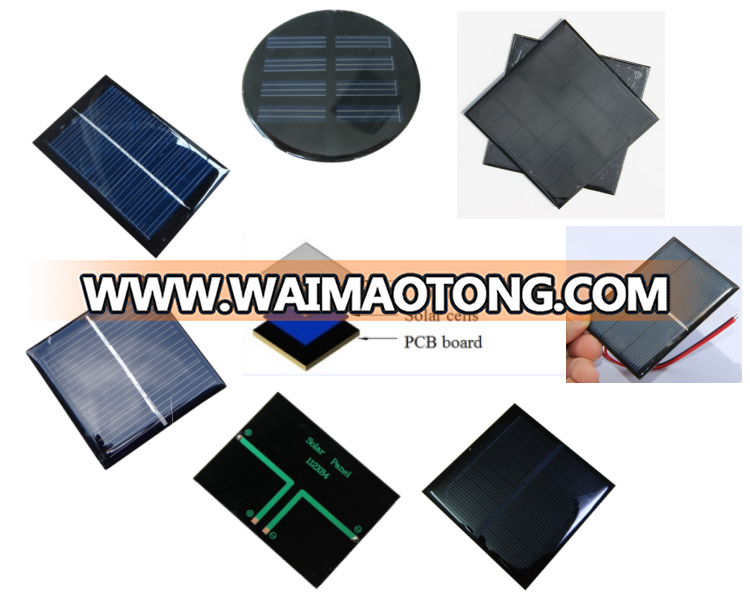 Facory directly sell 0.1w - 50w 5v 12v 9v 500ma 100ma 200ma 300ma 400 ma low price mini solar panel for backpack