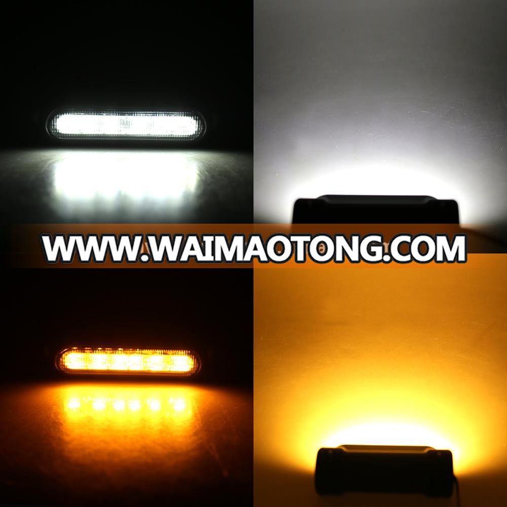 sanyou color choice Motorcycle Highway LED light Bar,Switchback Driving led Lights, DRL Turnsignal light