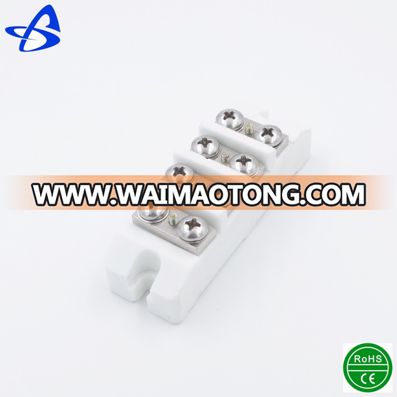 alibaba hot sale high temperature connector block ceramic terminal block