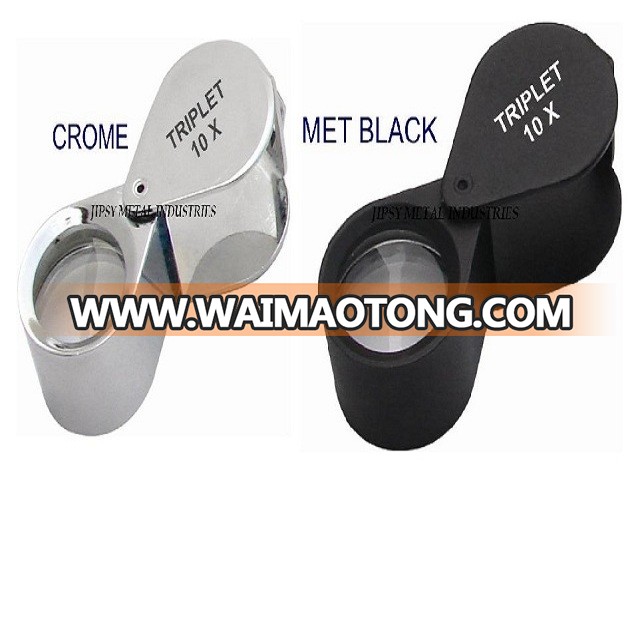 jewellers tool triplet gem magnifier diamond eyes loupe