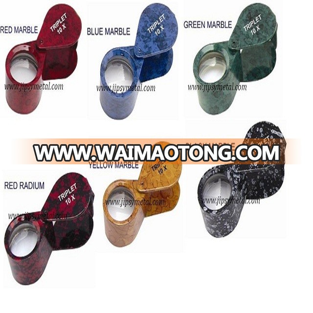 jewellers tool triplet gem magnifier diamond eyes loupe