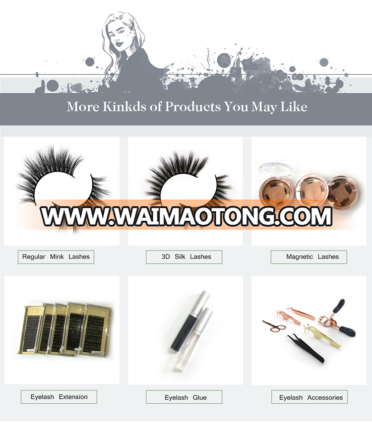 3d mink lashes packaging boxes