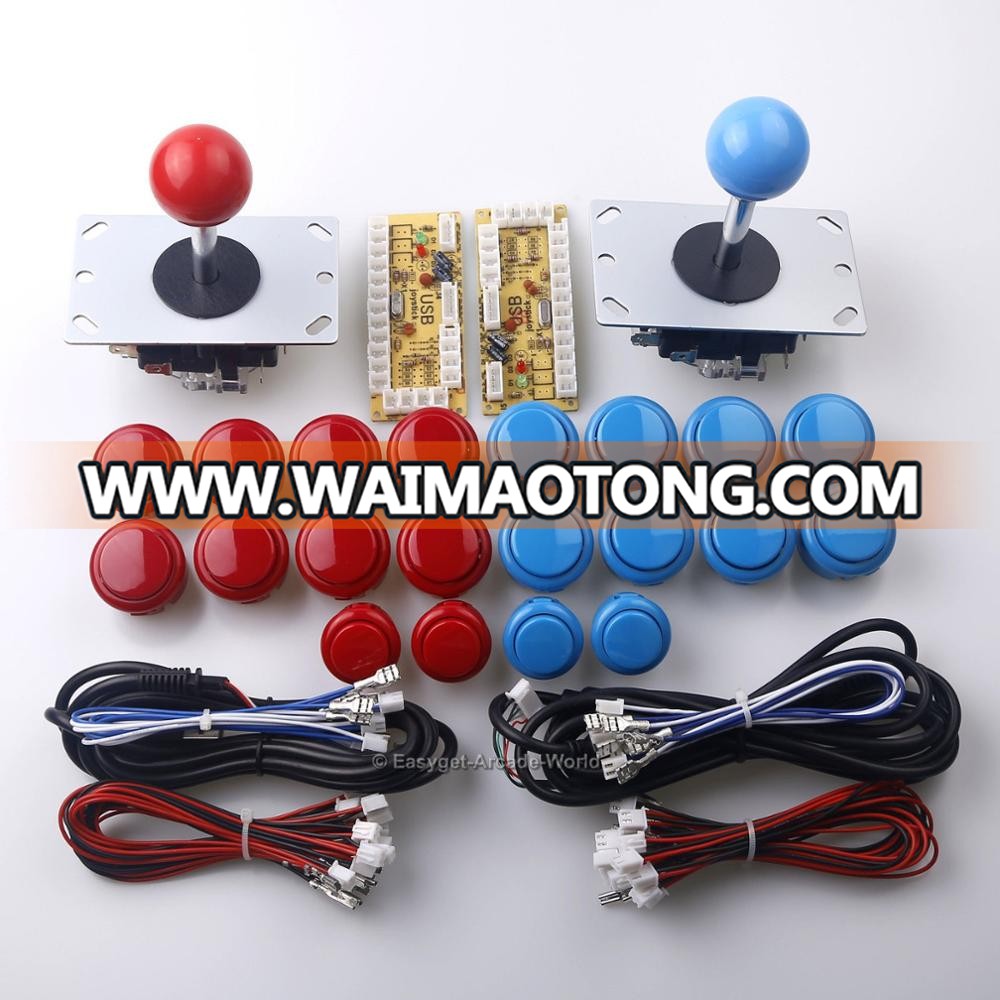 Arcade game machine parts factory direct wholesale different kinds zero delay illuminated switch LED arcade push button