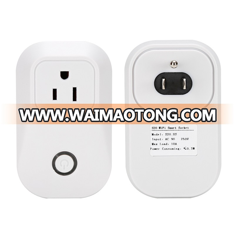 Itead Sonoff S20 Wifi Remote Control Switch US EU AU UK Standard Remote Control Socket