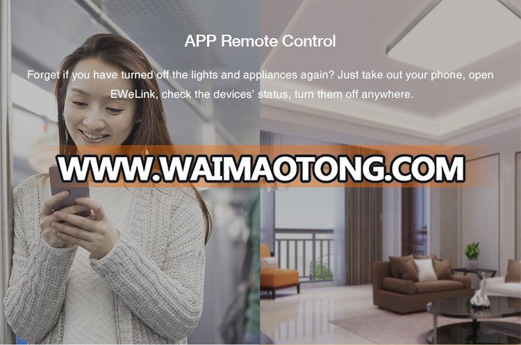 433M 433Mhz Sonoff RF- WiFi Wireless Smart Switch with RF receiver Remote Controller for Smart Home