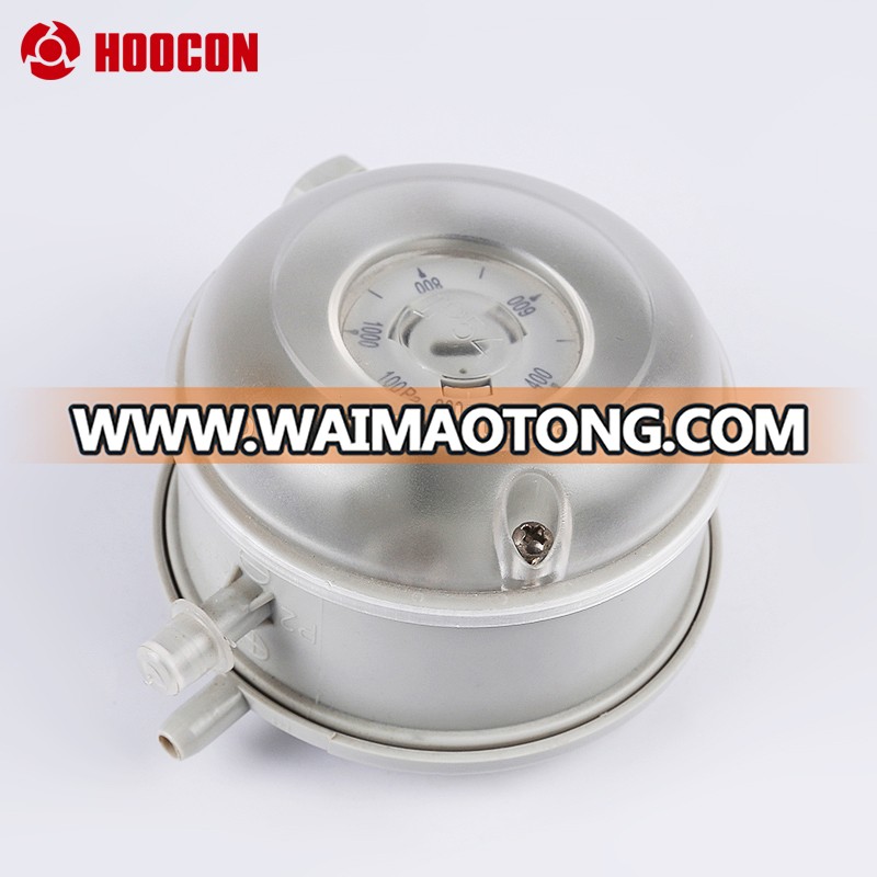 10000Pa Adjustable air differential pressure switch for HVAC