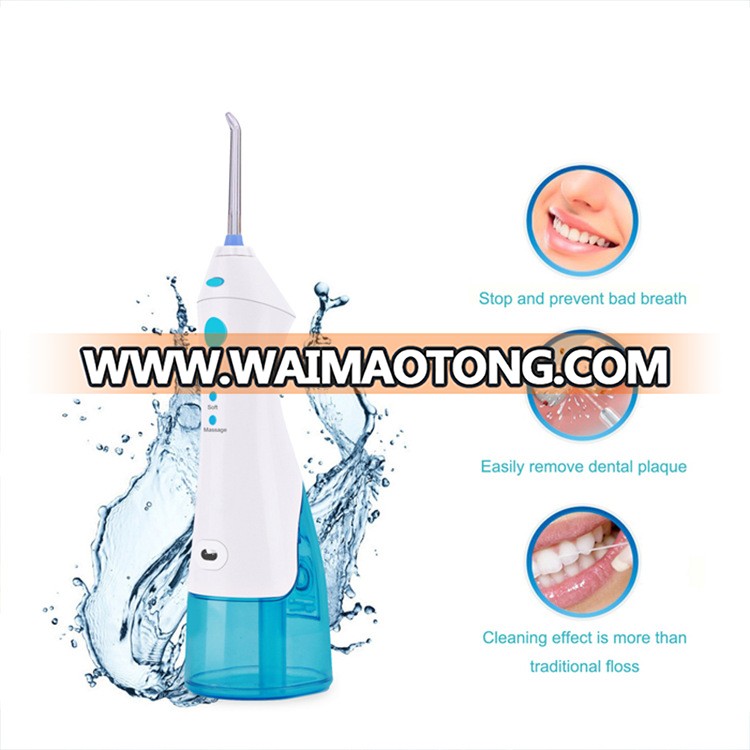 Wholesale Portable Oral Care Irrigator/Travel Dental Water Flosser/Water Pick Blue Color