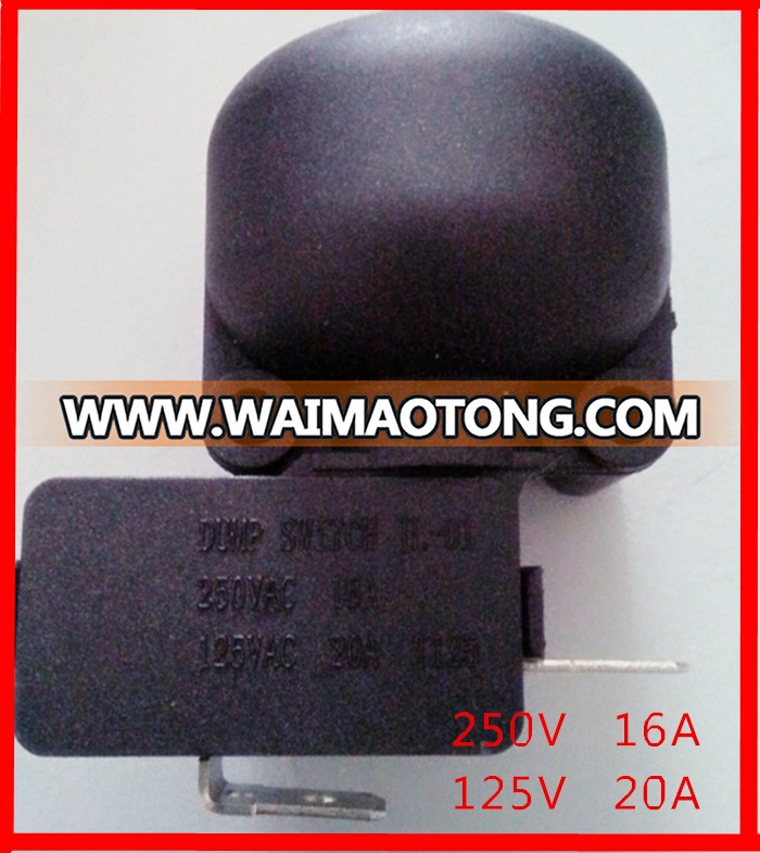 Dump Switch Tip-over protection switches electrical switches power botton for room heater