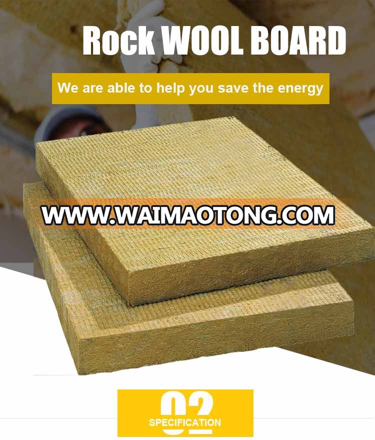 Rockwool Soil Ceiling Roof Wall Rigid Insulation Rock Wool Board