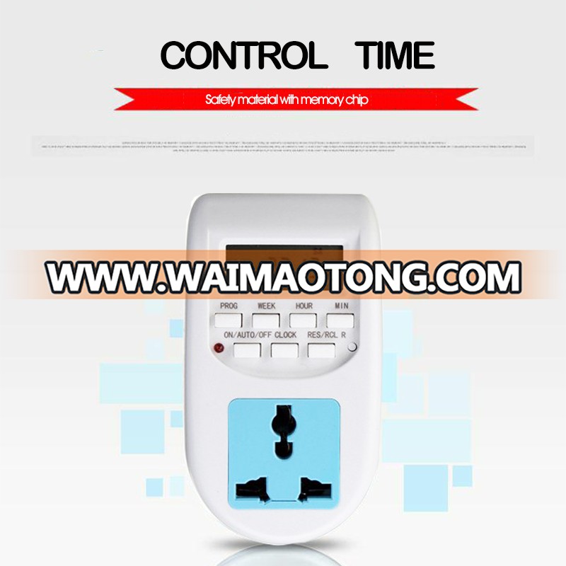 220v 230v Digital Programmable Time Switch/refrigerator timer/digital timer 24 hours