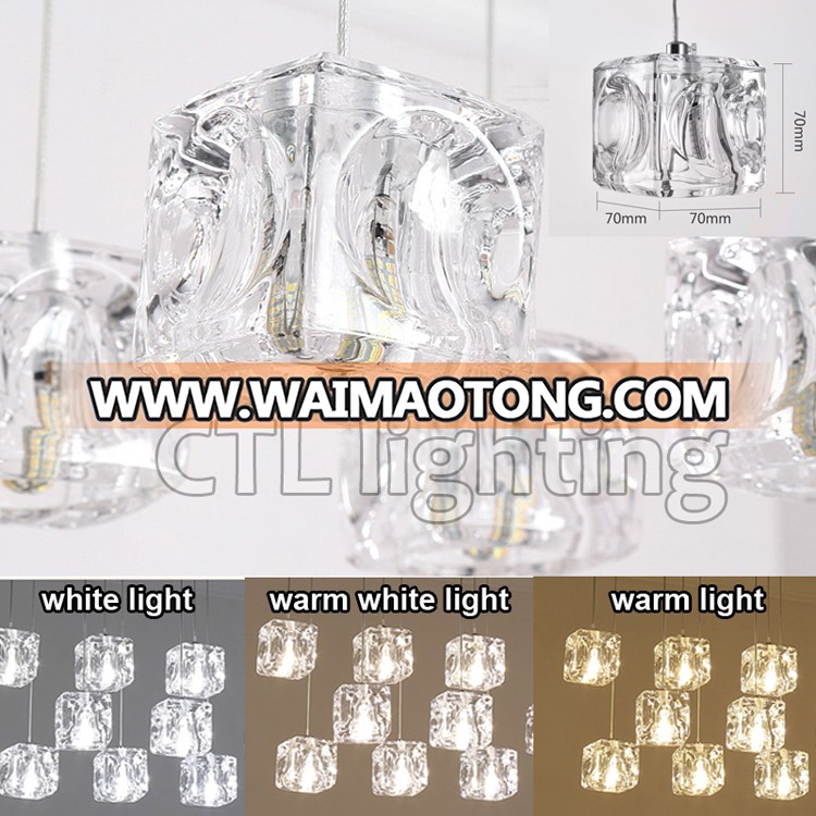 Crystal Ball Pendant Lighting Lamps Round LED Ceiling Lights Hotel Restaurant Large Modern Crystal Chandelier