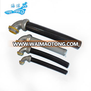 Electrical Liquid Tight Gi PVC Coated Flexible me<em></em>tal Steel Heavy Conduit, Flat hose