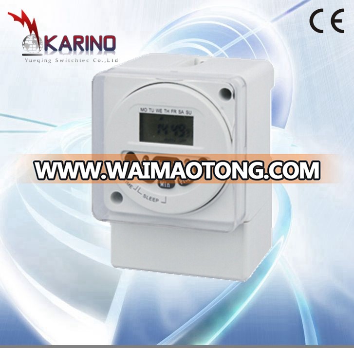 7 Days Weekly /24 hour 220v 230v Digital Programmable Time Switch,3phase time switch