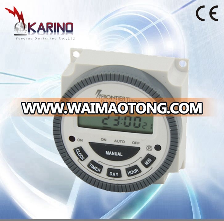 7 Days Weekly /24 hour 220v 230v Digital Programmable Time Switch,3phase time switch