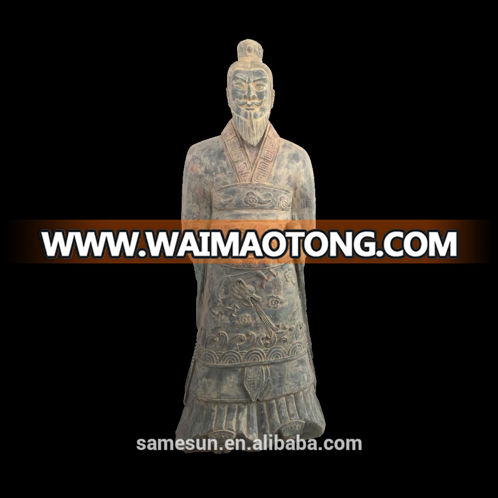 Life Size Kneeling Chinese Figurine Terracotta Warrior Sale