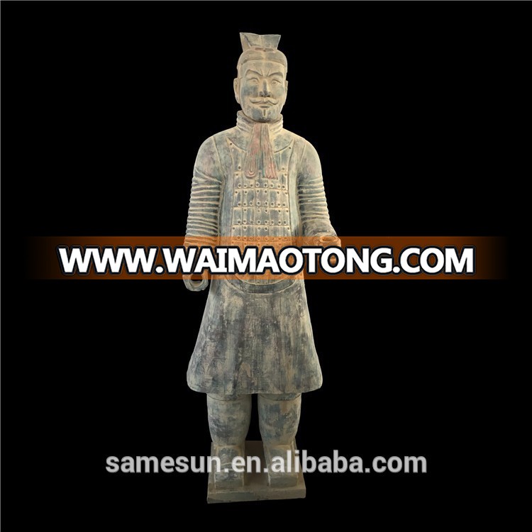 Life Size Kneeling Chinese Figurine Terracotta Warrior Sale