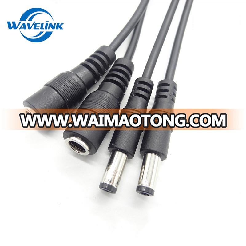 Waterproof 5521 5.5*2.1mm / 5.5*2.5mm Male Female 12V 24V Extension DC Power Cord Cable For CCTV