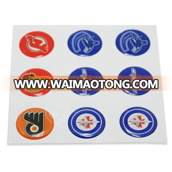 Custom design epoxy resin dome sticker,factory wholesale price epoxy sticker