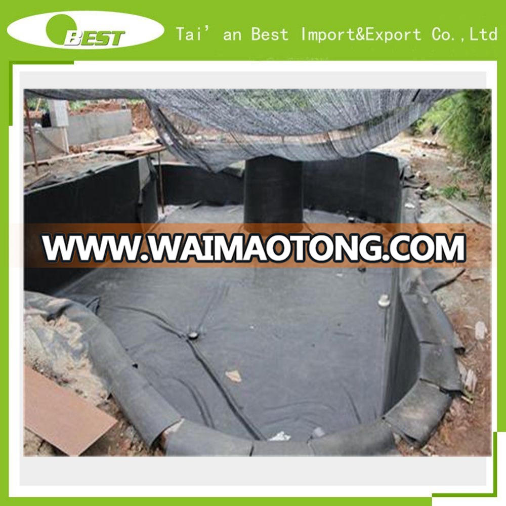 Competitive price Black Plastic Rolls 1mm HDPE Geomembrane