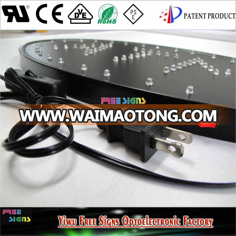 5W energy saving led neon open sign for all businness /factory direct sales led signs