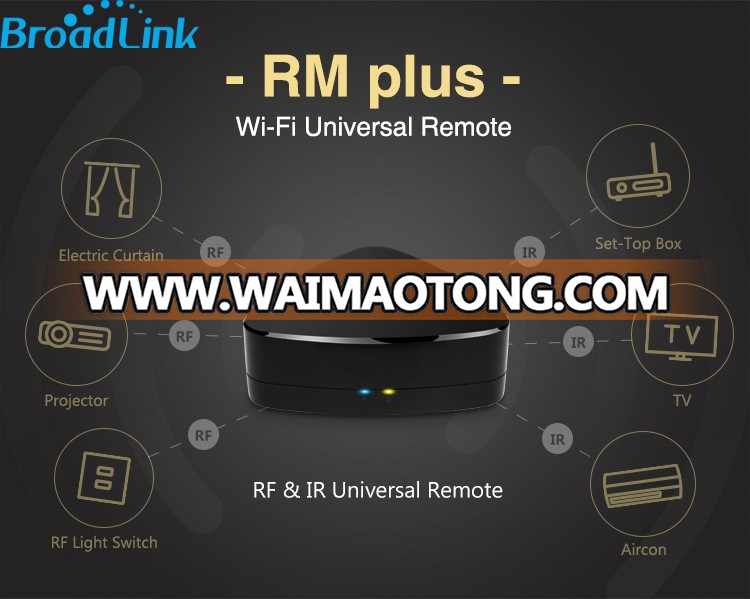 Original Broadl<em></em>ink RM plus home automation universal use smart tv remote co<em></em>ntrol for smart house