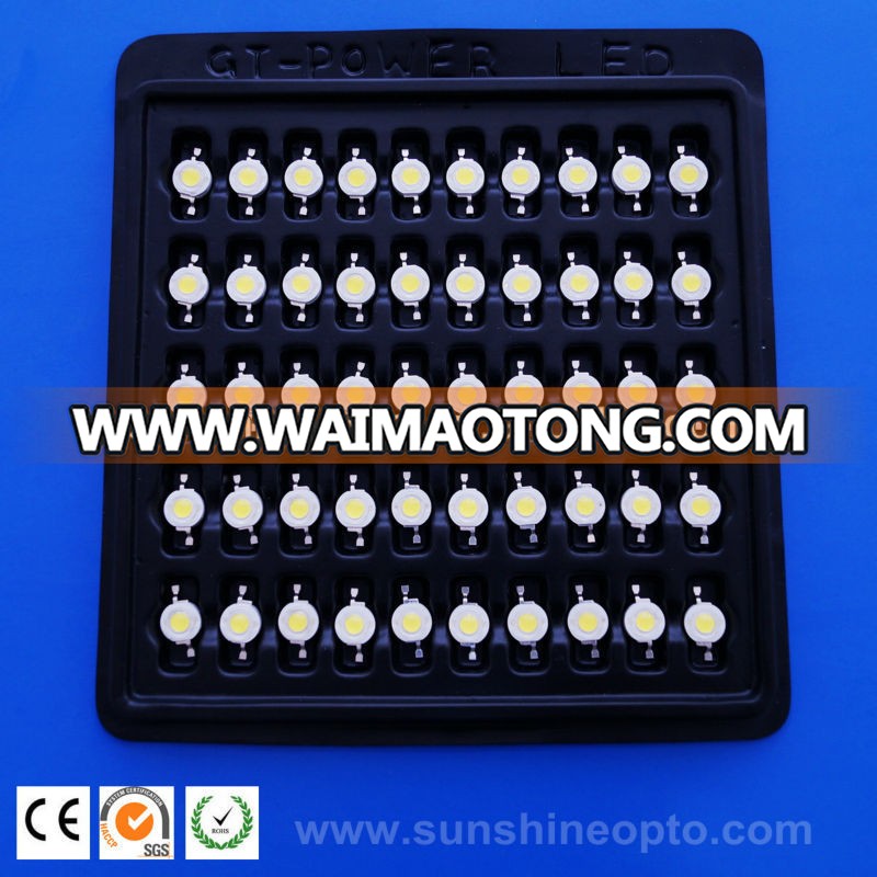 Factory soldering 3W led Diode Super Bright White Led Diode