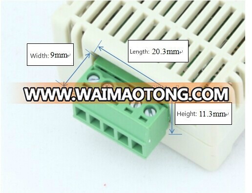 Temperature Humidity Sensor acquisition and transmission module Support TTL/RS232/RS485 interface