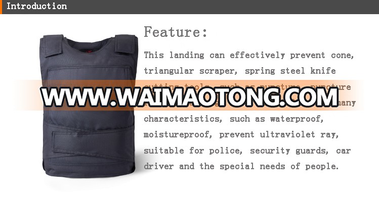 2017 Hot Sale IIIA Anti-Stab Wholesale Military Bullet Proof Vest