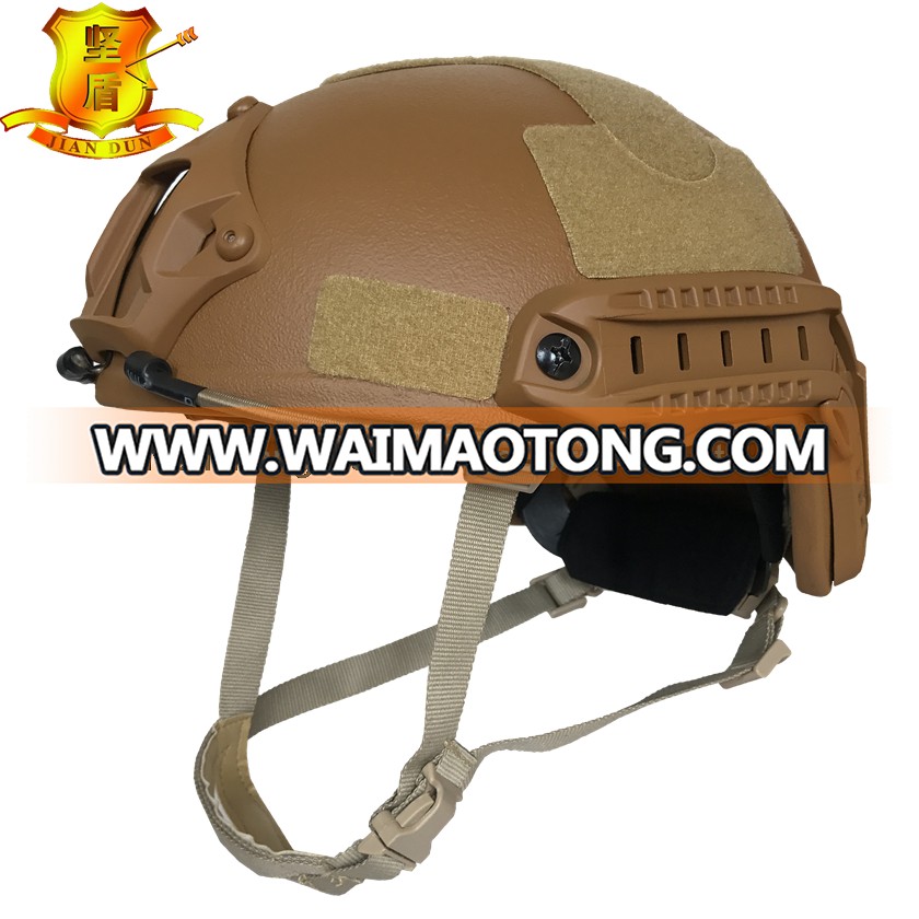 High Grade Millitary Kevlar Aramid FAST Bulletproof Helmet