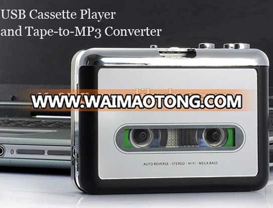 Wholesale Super USB Cassette to MP3 Co<em></em>nverter Capture Audio Music Player Tape to PC Player