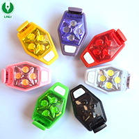 Silicon Led Bag Light, Backpack LED Flash Light,Multi-function Road Safety Warning Light