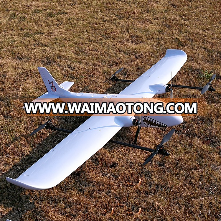 Flying Shark Multi-purpose Fixed wing  UAV 10KG Payload Mapping Drone 