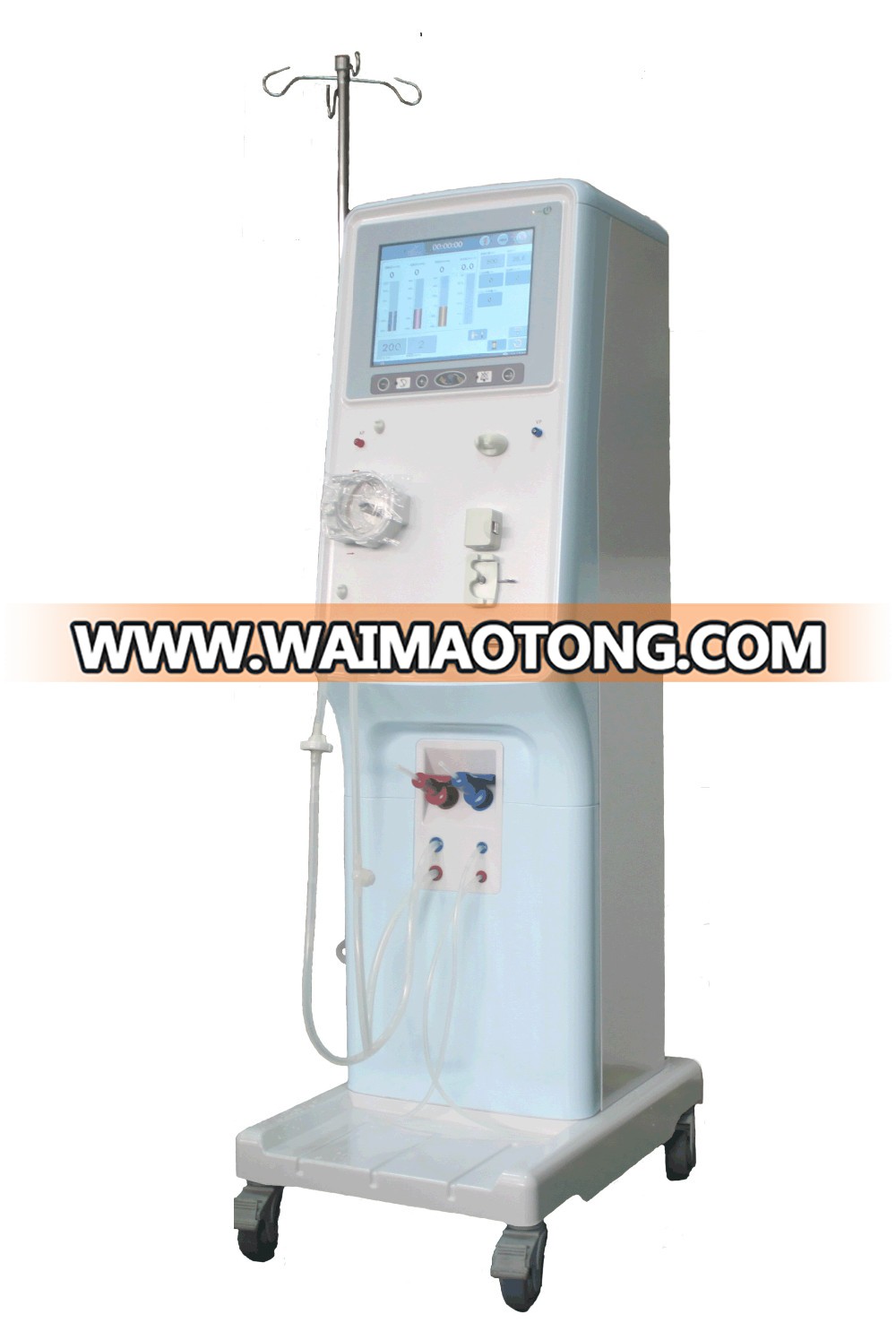 Hot sales dual-co<em></em>ntrol supervising system multrifunction individual dialysis machine for sale