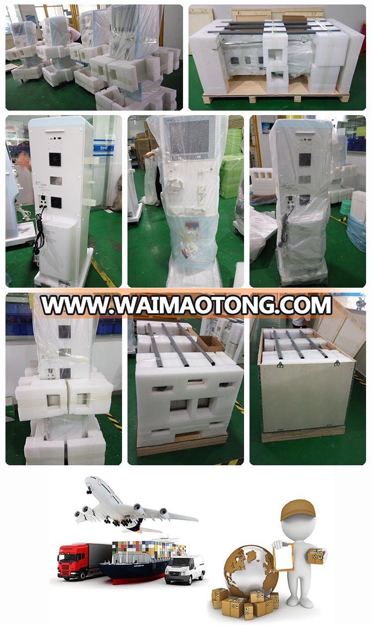 Hot sales dual-co<em></em>ntrol supervising system multrifunction individual dialysis machine for sale