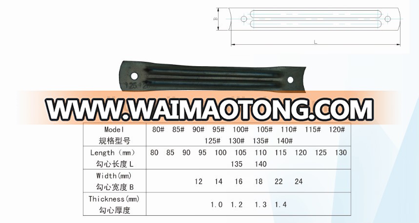 I-Type Steel Shank with Two Ridges