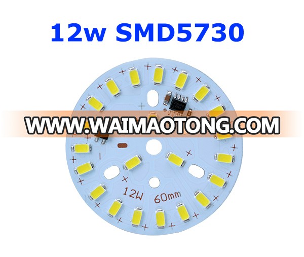 Aluminum Base LED Bulb PCB, Rigid SMD5730 LED PCB Module