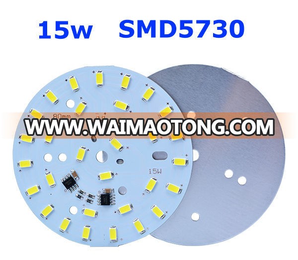 Aluminum Base LED Bulb PCB, Rigid SMD5730 LED PCB Module